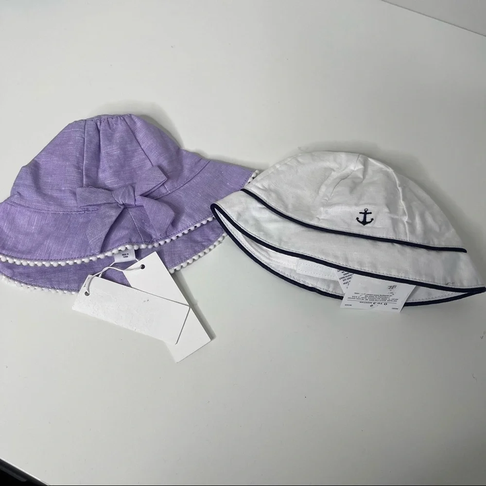 Janie and jack baby hats